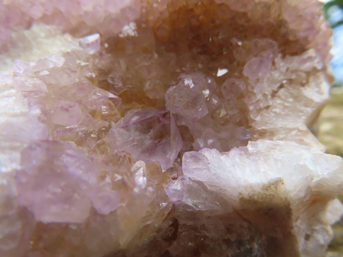Natural Ametrine Lilac Amethyst Spirit Quartz Cluster x 1 From Boekenhouthoek, South Africa