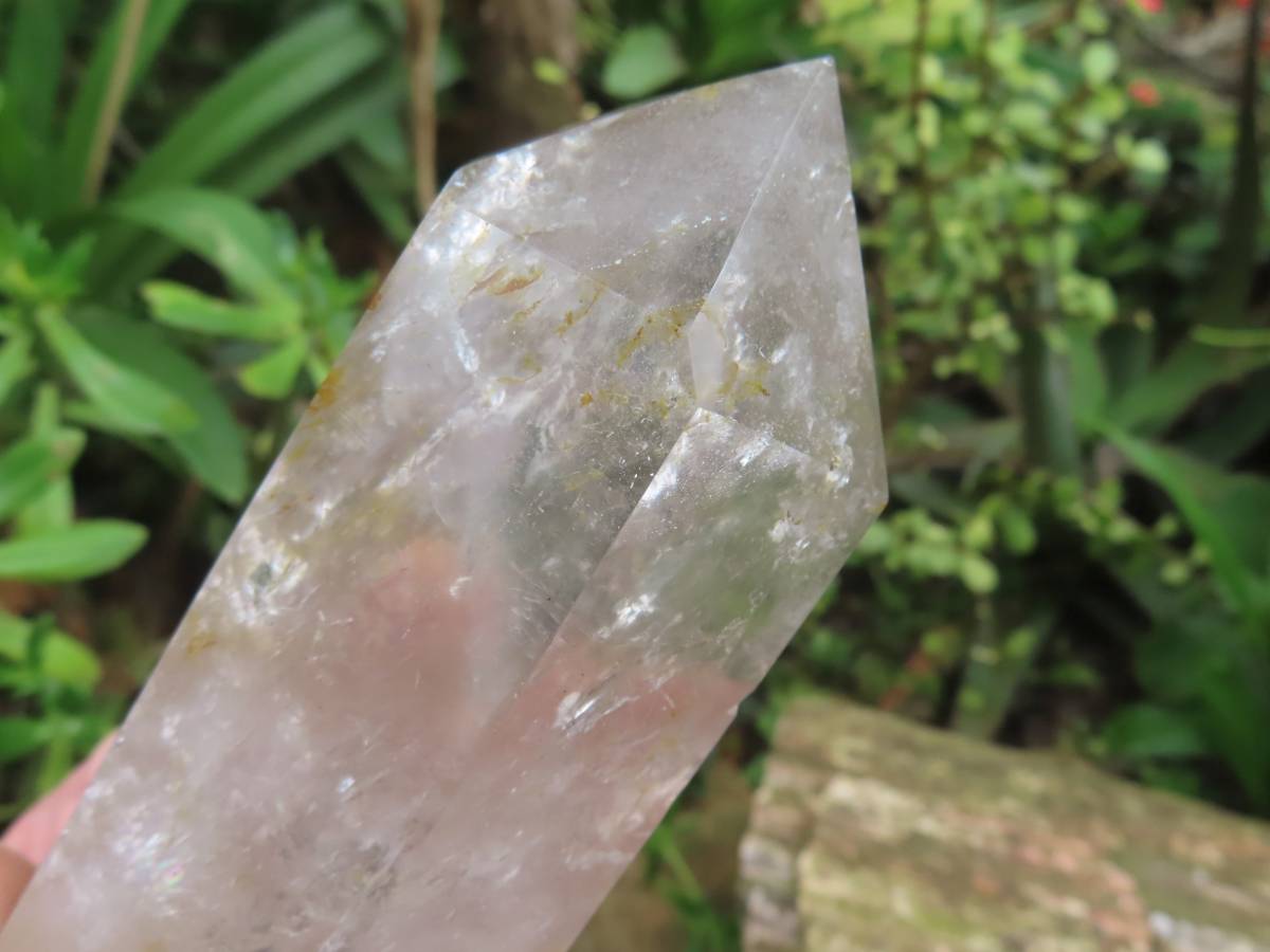 Polished Multi-Rainbow Quartz Crystal x 1 From Madagascar