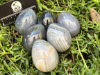 Polished Banded Agate Egg - Sold Per Item - From Madagascar