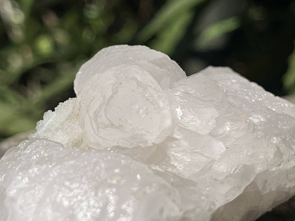 Natural Fluorescent Manganoic Calcite Specimen x 1 From Wessels Mine KMF, South Africa