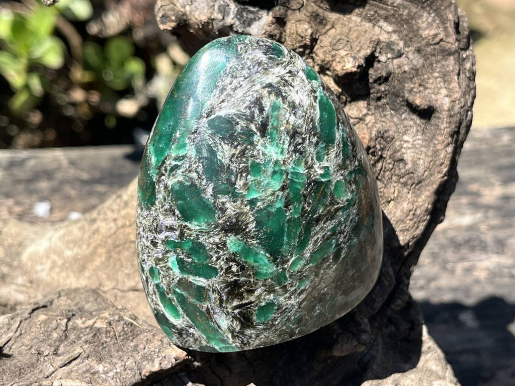 Polished Mutokolite Standing Free Form x 1 From Mutoko, Zimbabwe