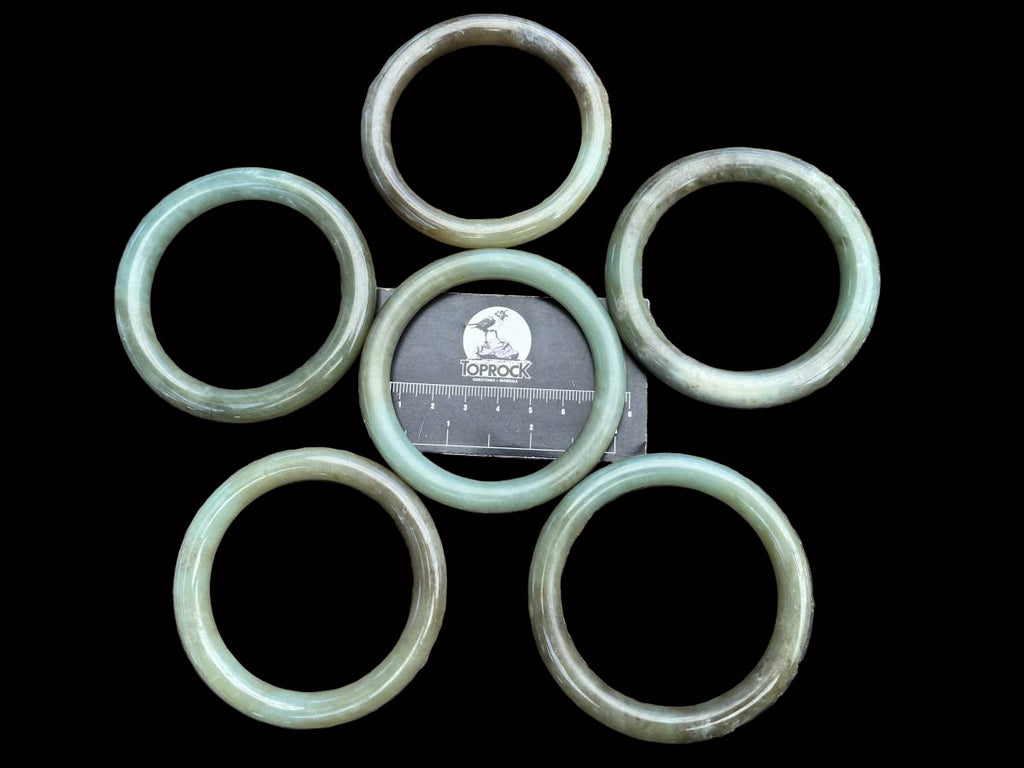 Hand Made Nephrite Jade Bracelets - Sold Per Piece - From New Zealand