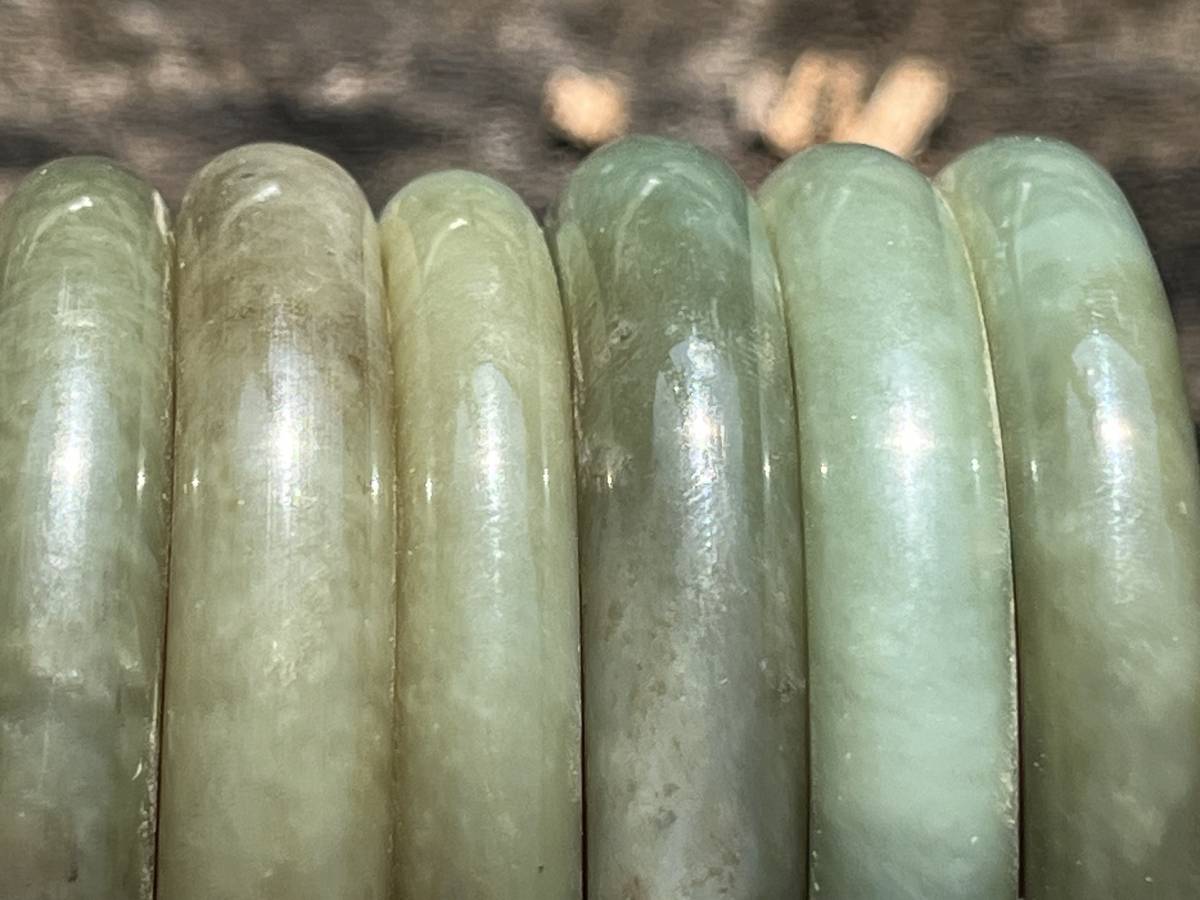 Hand Made Nephrite Jade Bracelets - Sold Per Piece - From New Zealand