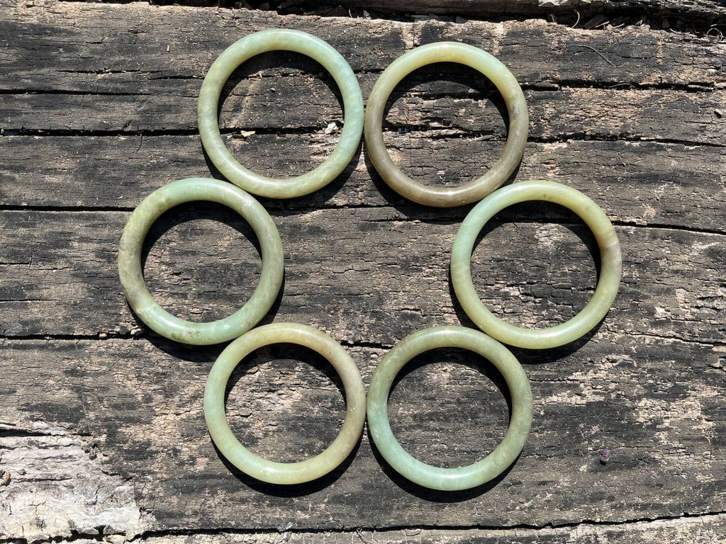 Hand Made Nephrite Jade Bracelets - Sold Per Piece - From New Zealand