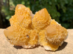 Natural Yellow Solar Spirit Quartz Cluster x 1 From Boekenhouthoek, South Africa