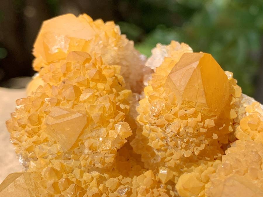 Natural Yellow Solar Spirit Quartz Cluster x 1 From Boekenhouthoek, South Africa