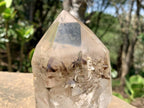 Polished Wispy Smokey Window Quartz Crystal x 1 From Akansobe, Madagascar