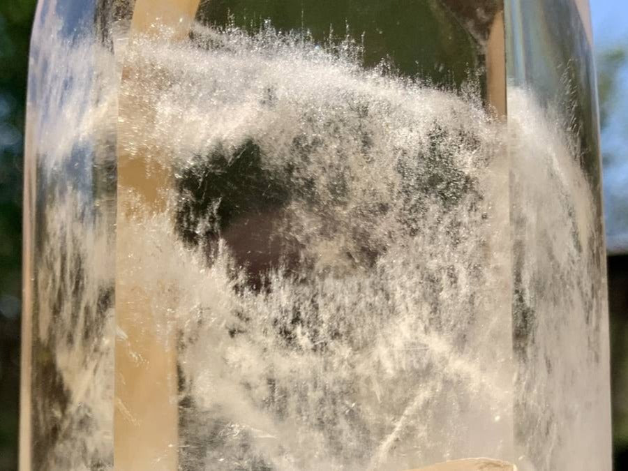 Polished Large Clear Citrine Quartz Crystal x 1 From Madagascar