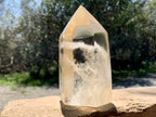 Polished Large Clear Citrine Quartz Crystal x 1 From Madagascar