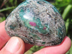 Polished Mutokolite With Ruby Corundum Free Form x 1 From Mutoko, Zimbabwe