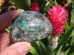 Polished Mutokolite With Ruby Corundum Free Form x 1 From Mutoko, Zimbabwe
