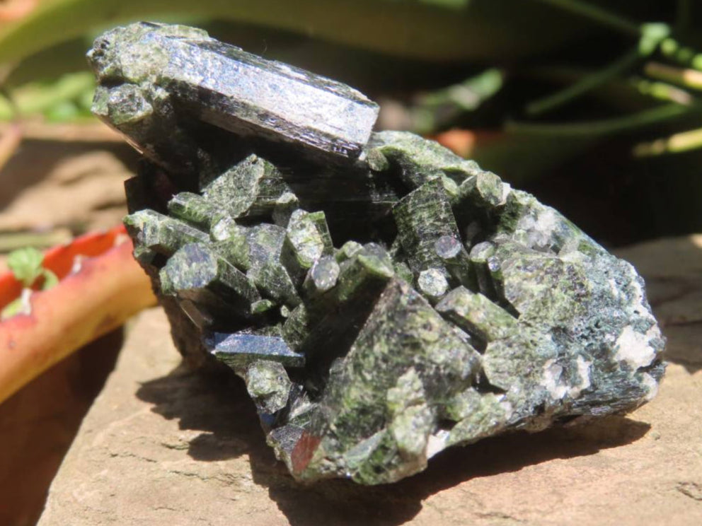 Natural Epidote Specimen x 1 From Erongo, Namibia