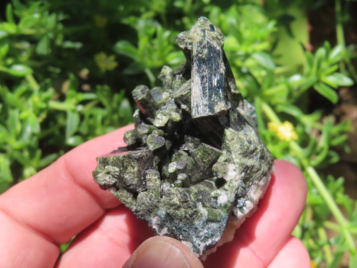 Natural Epidote Specimen x 1 From Erongo, Namibia