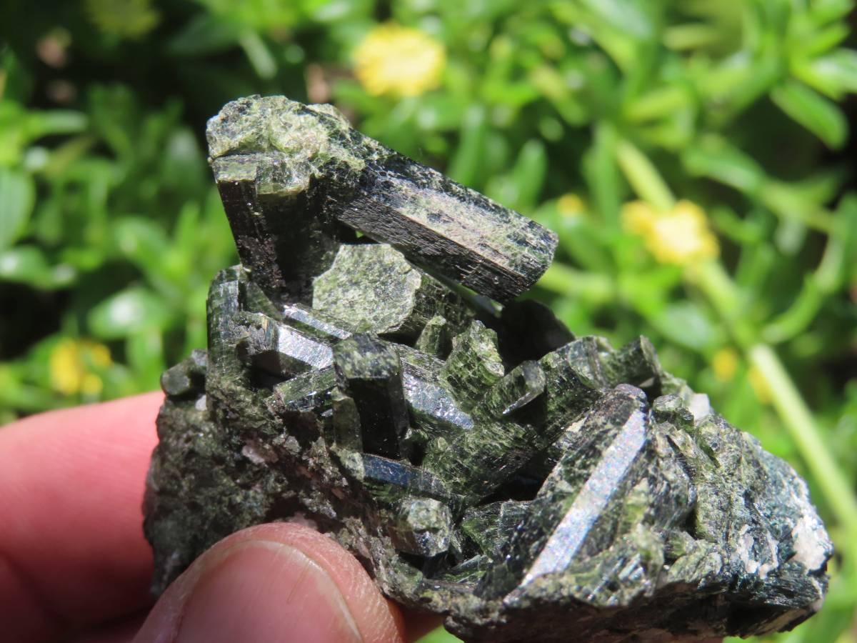 Natural Epidote Specimen x 1 From Erongo, Namibia