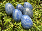 Polished Large Blue Marble Eggs - Sold Per Piece - From China