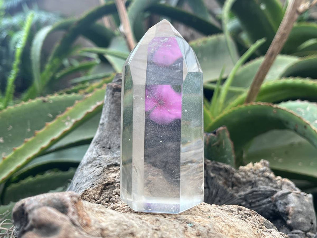 Polished Optic Clear Quartz Crystal x 1 From Madagascar