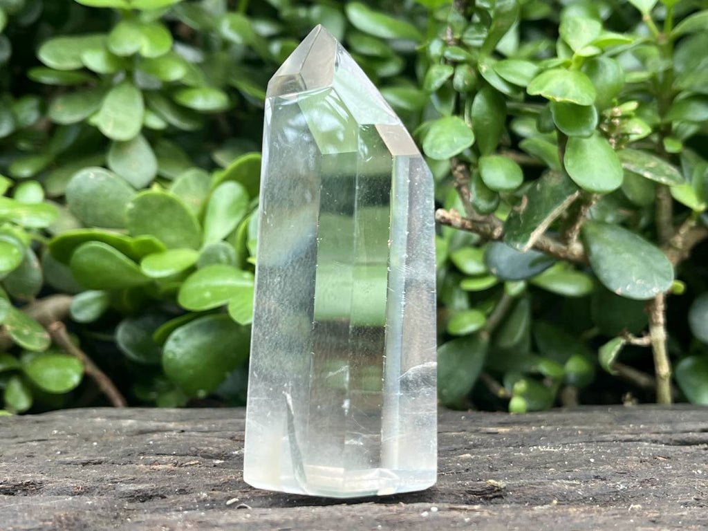 Polished Optic Clear Quartz Crystal x 1 From Madagascar