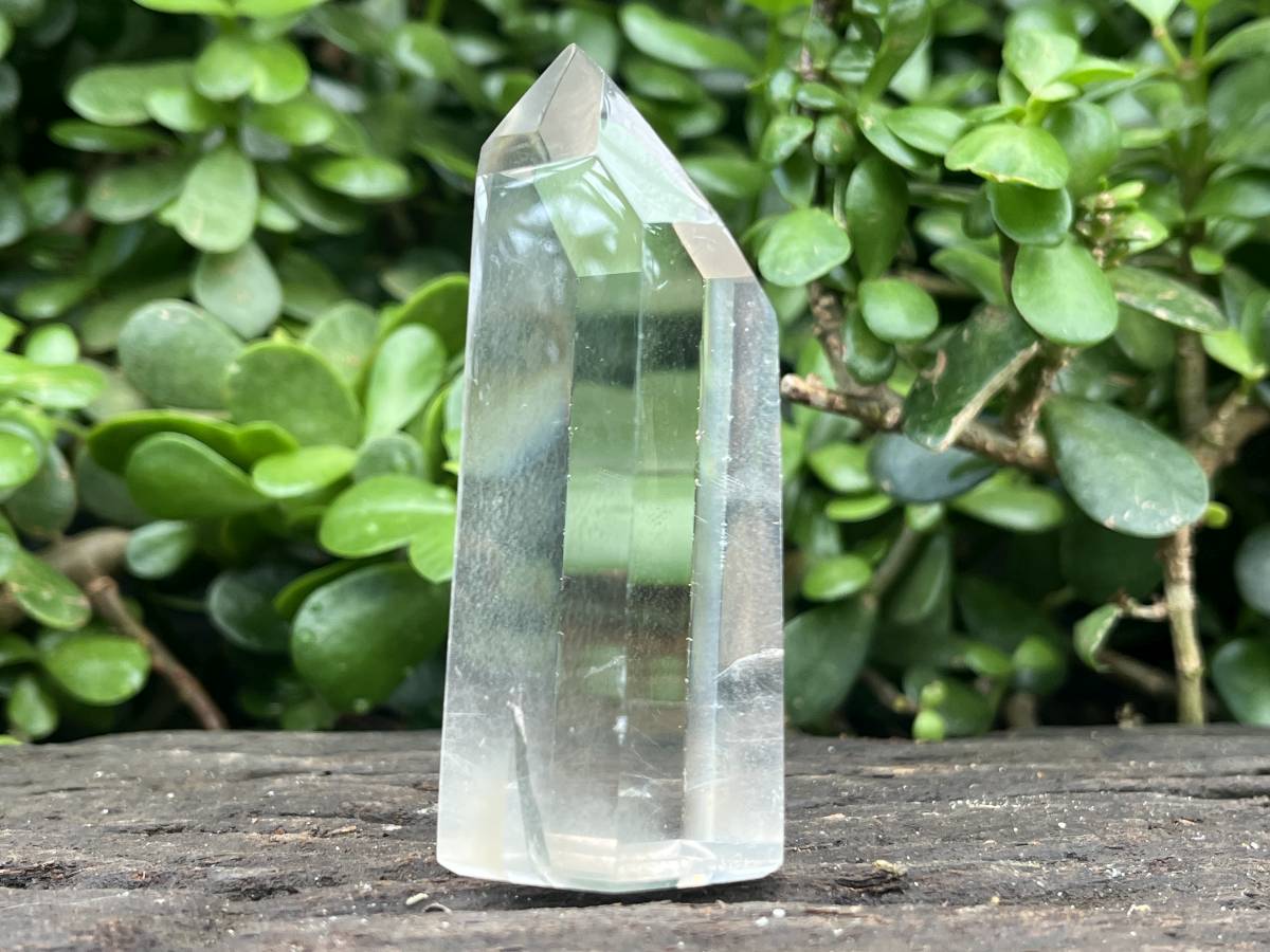 Polished Optic Clear Quartz Crystal x 1 From Madagascar