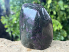 Polished Verdite with Ruby Corundum Standing Free Form x 1 From Zimbabwe