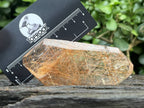 Polished Rare Golden Rutile Quartz Crystal x 1 From Madagascar