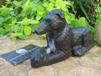 Hand Made Cute Collie Soapstone Carving x 1 From Zimbabwe
