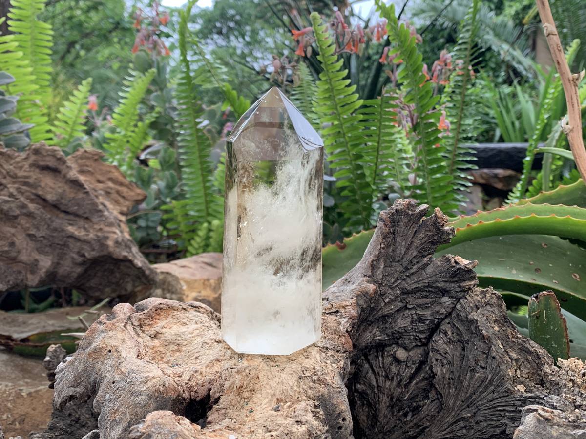 Polished Large Clear Citrine Quartz Crystal x 1 From Madagascar