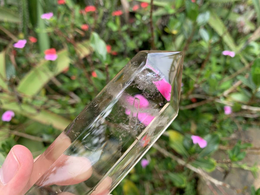 Polished Double-Terminated Smokey Quartz Crystal x 1 From Anzojorobe, Madagascar