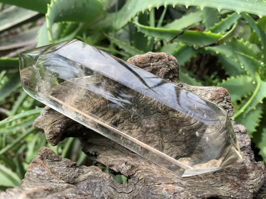 Polished Double-Terminated Smokey Quartz Crystal x 1 From Anzojorobe, Madagascar
