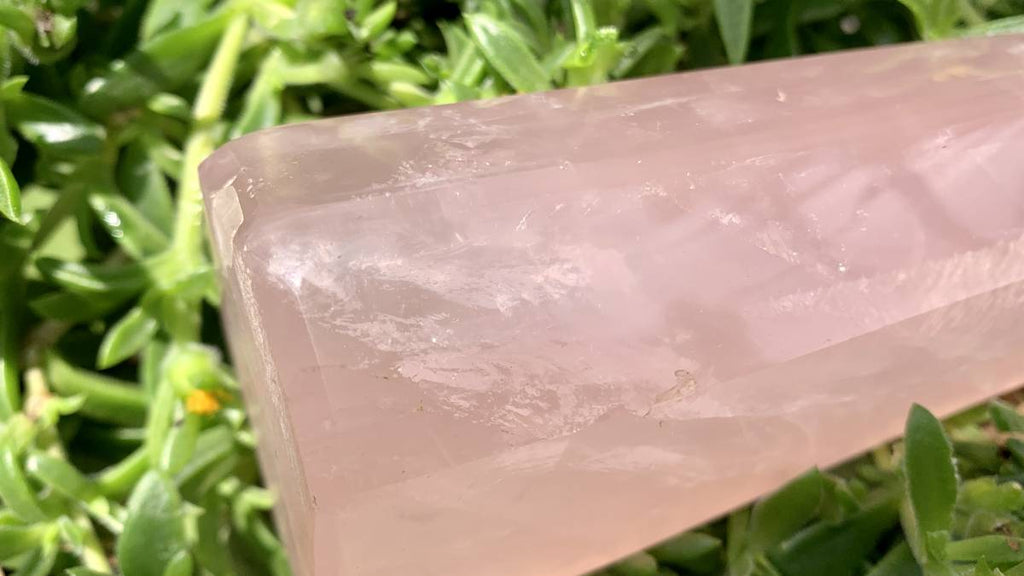 Polished Gemmy Rose Quartz Crystal x 1 From Ambatondrazaka, Madagascar