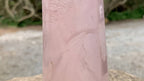 Polished Gemmy Rose Quartz Crystal x 1 From Ambatondrazaka, Madagascar