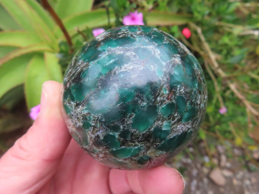 Polished Mutokolite Sphere x 1 From Mutoko, Zimbabwe