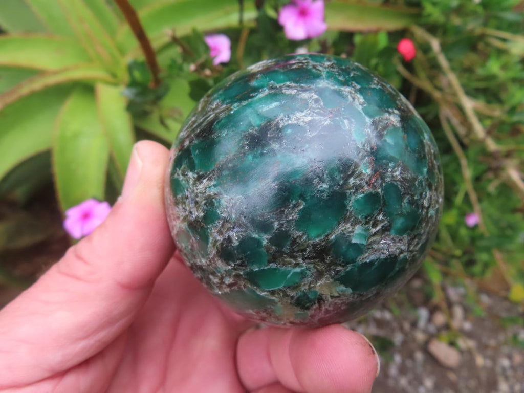 Polished Mutokolite Sphere x 1 From Mutoko, Zimbabwe