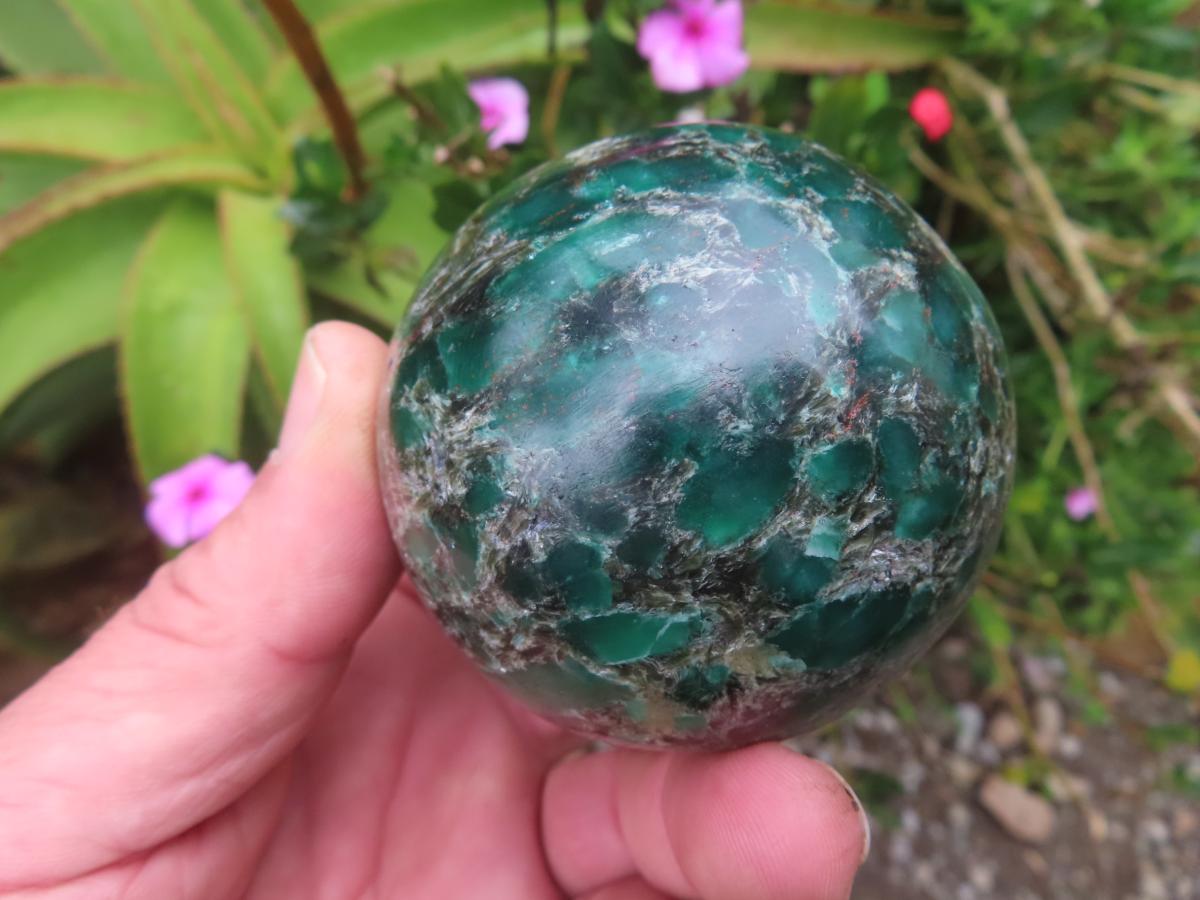 Polished Mutokolite Sphere x 1 From Mutoko, Zimbabwe