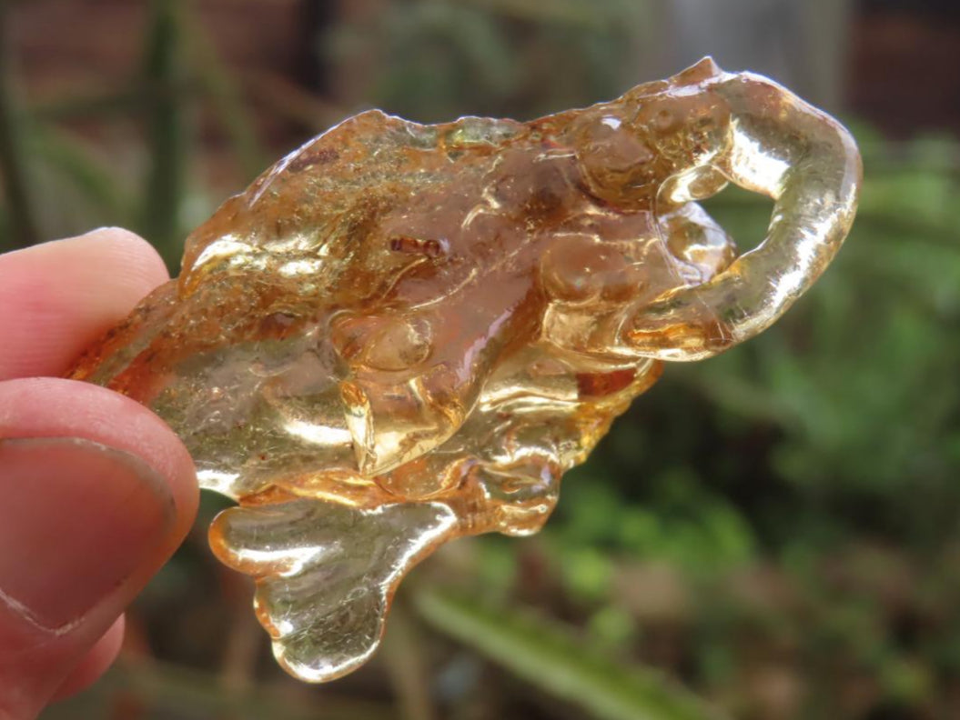 Natural Large Copal Amber Specimen x 1 From Nosy Varika, Madagascar