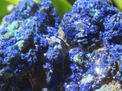 Natural Rare Azurite and Malachite Specimen x 1 From Jakka Mine, Congo