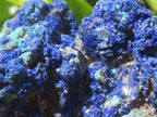 Natural Rare Azurite and Malachite Specimen x 1 From Jakka Mine, Congo