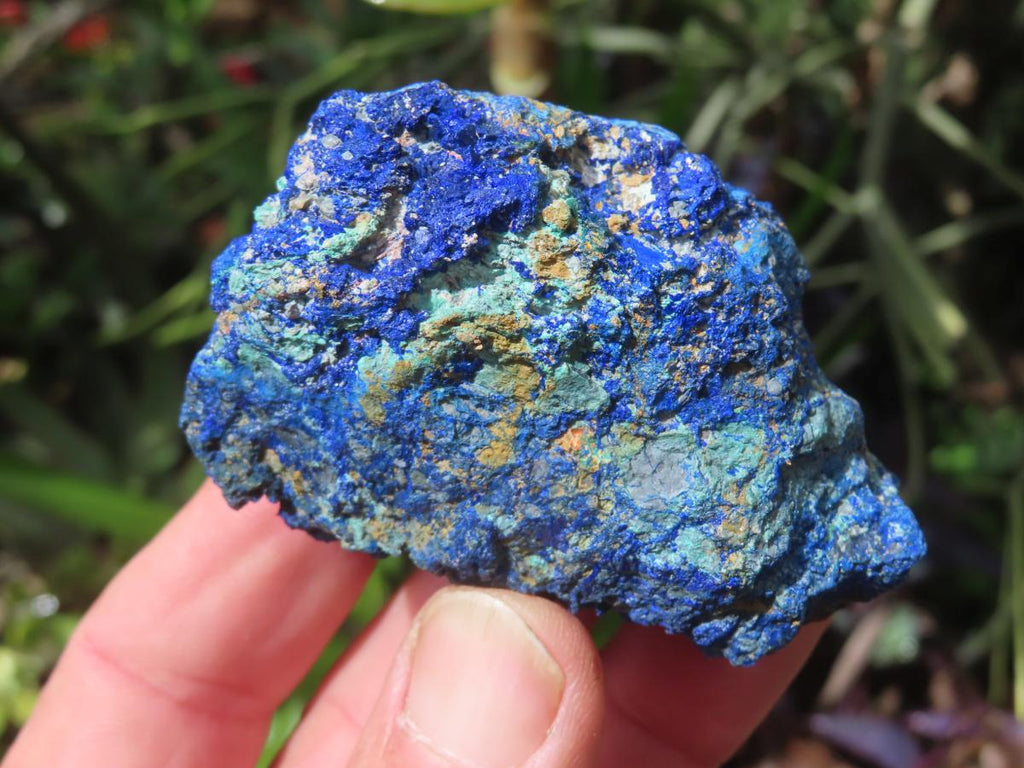 Natural Rare Azurite and Malachite Specimen x 1 From Jakka Mine, Congo