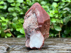 Natural Double Terminated Red Hematoid Quartz "Collar" Crystal x 1 From Karoi, Zimbabwe