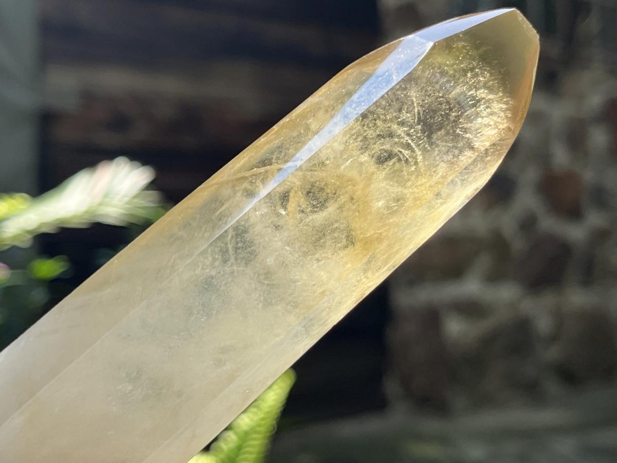 Polished Rare Citrine Crystal x 1 From Madagascar