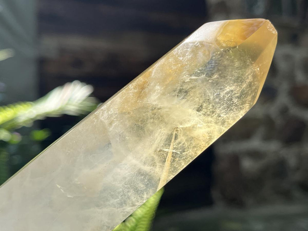 Polished Rare Citrine Crystal x 1 From Madagascar