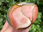 Polished On One Side Polychrome Jasper Nodule x 1 From NW Coast, Madagascar