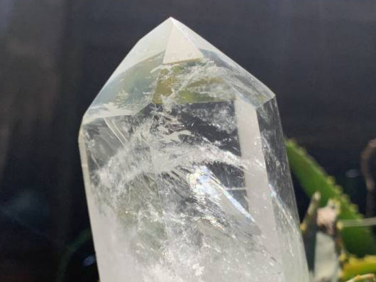 Polished Clear Quartz Crystal x 1 From Madagascar