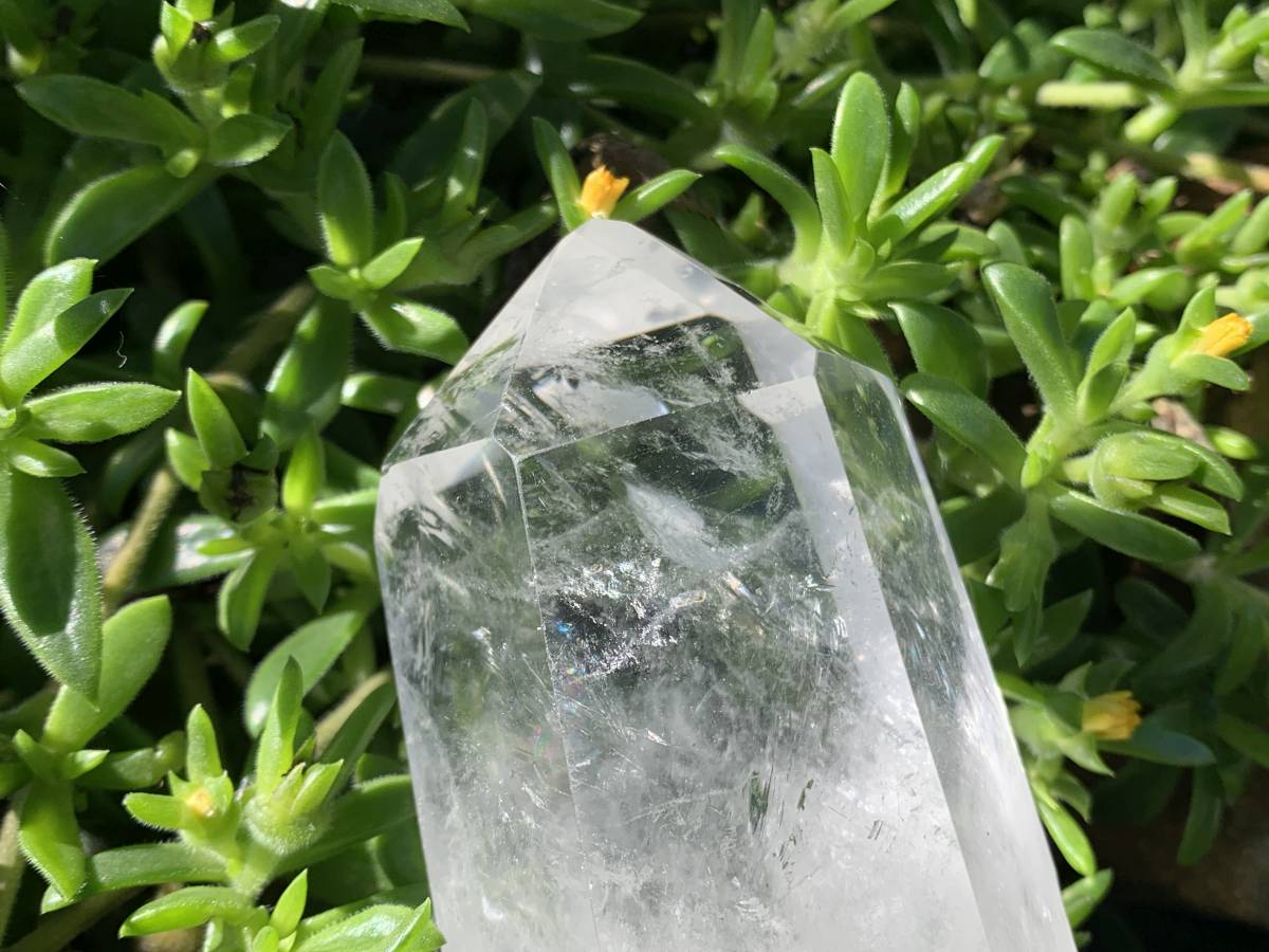 Polished Clear Quartz Crystal x 1 From Madagascar