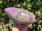 Polished Rare Stichtite Standing Free Form x 1 From Barberton, South Africa