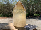 Polished Rare Citrine Quartz Crystal x 1 From Madagascar
