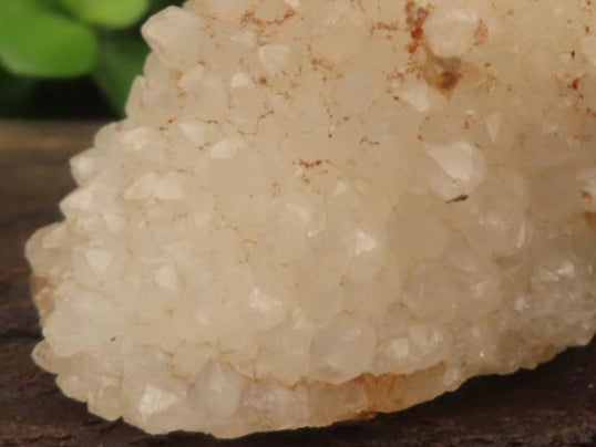 Natural Crystobal Quartz Coated Stalagmitic Formation x 1 From South Africa