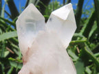 Natural and Extremely Rare Hollandite Star Quartz Cluster x 1 From Ambositra, Madagascar