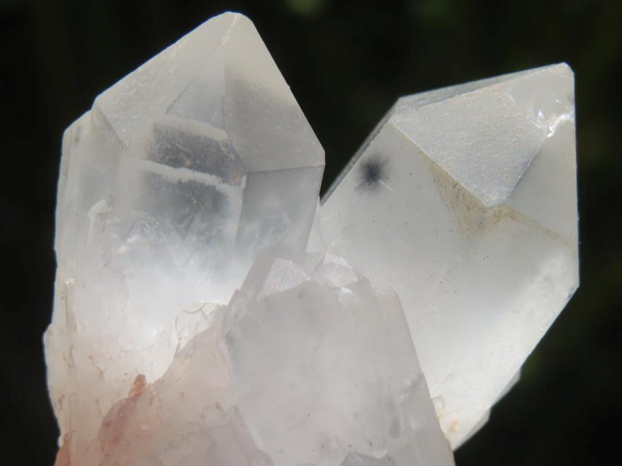 Natural and Extremely Rare Hollandite Star Quartz Cluster x 1 From Ambositra, Madagascar