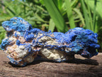 Natural Rare Azurite and Malachite Specimens x 2 From Jakka Mine, Congo