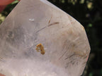 Polished Rare Golden Rutile Quartz Crystal x 1 From Madagascar